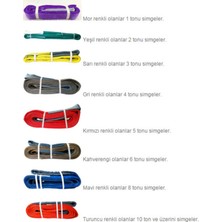 Özgürce Dayanıklı 3 Ton Polyester Sapan Halat, 2 Metre, Güçlü Bağlantı Araçları