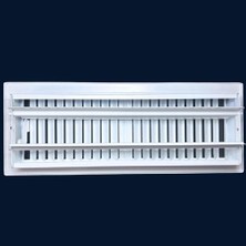 10" x 4" 2 Yollu Hava Akışı Duvar ve Tavan Kaydı Buzul Beyaz Kaplama | 4 "x 10" 2 Yönlü Hava Difüzörü | Ev Yan Duvarları ve Tavan Için Hava Delikleri | Sierra