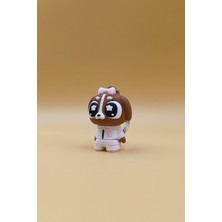 Rodopiva Yıldız Astrodog (Astronot  Köpek) Anahtarlık - Hareketli Anahtarlık Çanta Süsü Charm