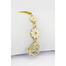 Biuti Papatyalı Kelebek Araba Dikiz Ayna Süsü, Yeni Araba Hediyesi