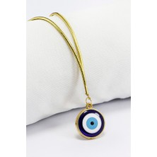 Biuti Çerçeveli Nazar Boncuklu Araba Dikiz Ayna Süsü, Yeni Araba Hediyesi