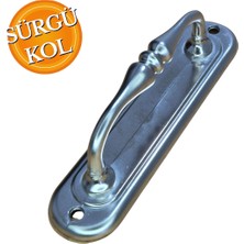Hobidabi 2 Adet Krom Kıvrık Sürgü Kapı Kol Kıvrık Çekme Kol