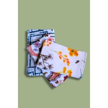 3'lü Desenli Mutfak & El Havlusu Seti (30X50 Cm)