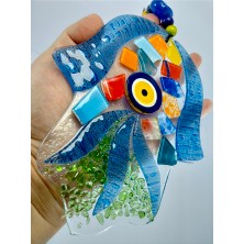 Ennea Art Fatıma Eli Nazar Boncuğu Duvar Dekoru Hamse Eli El Yapımı Hediyelik Eşya