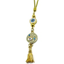 Biuti Nazarlı Göz Figürü Araba Dikiz Ayna Süsü, Yeni Araba Hediyesi