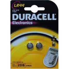 Duracell LR44/AG13/A76 1.5 Volt Alkalin Pil 2'li Paket