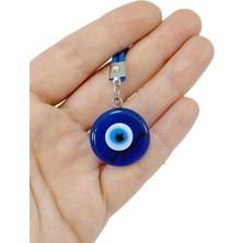 Biuti Nazar Boncuğu Araba Dikiz Ayna Süsü El Yapımı 2 cm Cam Hediyelik Aksesuar