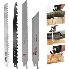 Özgürce Pürüzsüz Keskin Tilki Kuyruğu Testeresi 4'lü Set, Çok Amaçlı Kesim Araçları