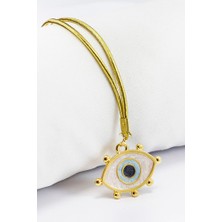 Biuti Sedefli Göz Figürlü Nazar Araba Dikiz Ayna Süsü,