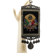 Biuti Osmanlı Arması Dokuma Duvar Süsü, Hediyelik Duvar Süsü