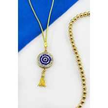 Biuti Parlak Taşlı Nazarlı Araba Dikiz Ayna Süsü, Yeni Araba Hediyesi