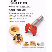 Özgürce 65 mm Menteşe Matkap Ucu - Profesyonel Ahşap Delme Ucu