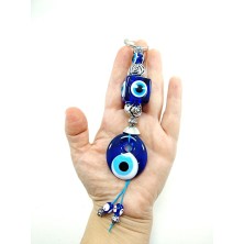 Ennea Art Cam Nazar Boncuğu 3,5 cm El Yapımı Duvar Dekorları