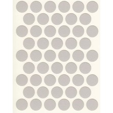 Ennalbur Yapışkanlı Vida Tapası Gri 14 mm