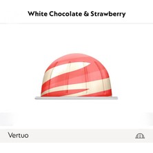Nespresso Vertuo Kapsül Kahve White Chocolate ve Strawberry 10LU