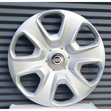 Yk Nissan Micra / Almera / Primera / Note Uyumlu 15 Inç Jant Kapağı 4'lü Takım Amblem Hediyeli