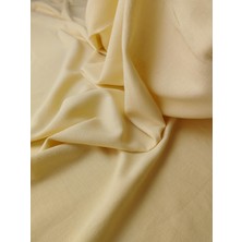 Kumaş Parça Sarı Renk Pamuk Viskon Keten Dokuma (En 130 cm x Boy 235 Cm)