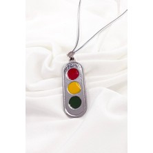 Biuti Renkli Trafik Işıklı Araba Dikiz Ayna Süsü /trafik Işığı Hediyelik Araba Süsü