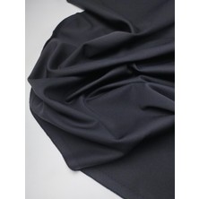 Kumaş Parça Siyah Renkte Gabardin Kumaş En: 130 cm