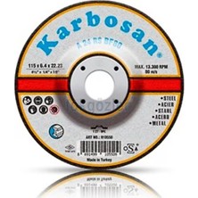 Özgürce 10 Adet 115X6.4 Taşlama Taşı Seti, Yüksek Performans ve Dayanıklılık