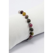 Biuti Turmalin Doğal Taşlı Lastikli Bileklik 8mm, Hediyelik Doğal Güzellikler