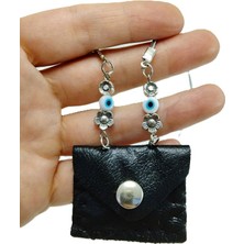 Biuti Beyaz Nazar Boncuklu Ayetel Kürsi Nazar Ayeti Felak Nas Sureleri Cevşen Araba Dikiz Ayna Süsü