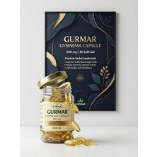 Gürmar Gymnema Sylvestre 300 Mg,l-Karnitin 160 Mg,cla 100 Mg,vitamin C 90 Mg Probiyotik ve Yeşil Çay Ekstresi Içeren Takviye Edici Gıda 30 Soft Jel