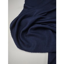 Kumaş Parça Lacivert Renkte Dokuma Kumaş En: 150 cm