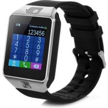 Normadia Unisex Siyah Sim Kartlı Bluetooth Akıllı Saat, Şık ve Fonksiyonel Tasarım