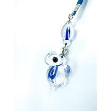 Biuti Saydam Kaplumbağa Nazar Boncuğu Araba Dikiz Ayna Süsü, El Yapımı Cam Araba Hediyesi