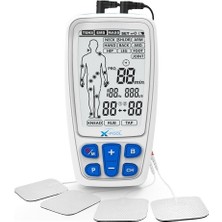 Özgürce Portatif 2 Kanallı Şarjlı Fizik Tedavi Cihazı, 60 Program, Tens ve Masaj