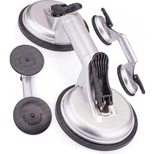 Özgürce Yüksek Kaliteli Cam Fayans Kaldırma Metal Alüminyum Çift Vantuz Seti