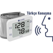 Özgürce Dijital Bilekten Tansiyon Ölçer, Otomatik, Konuşan ve Hassas Kullanım