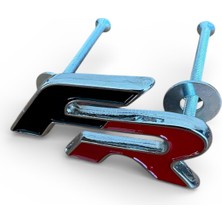Ik Tunıng Seat Fr Logolu Ön Panjur Vidali Metal Amblem