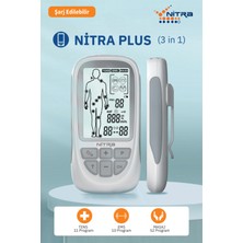 Özgürce Iki Kanallı Bataryalı ve Şarjlı Tens ve Ems Masaj Cihazı, 73 Program