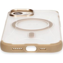 Sh Ticaret Iphone 15 Hilton Magsafe Kapak - Gold