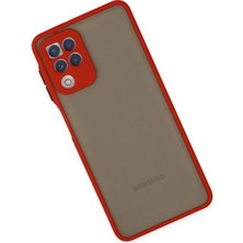 Eternal Trend  Samsung Galaxy A22 Kılıf Montreal Silikon Kapak - Kırmızı 95421