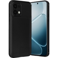 Eternal Trend  Oppo A6 Pro 4g Auto Focus Karbon Kapak - Siyah 95421