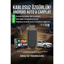 Azurtech Kablosuz Auto & Apple Carplay Dönüştürücü