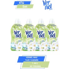 Vernel Max Taze Yasemin 1.44L 60 Yıkama 4'lü Set