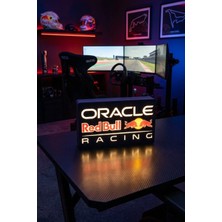 MEKTrend Red Bull Oracle Gaming Tasarımlı Dekoratif Aydınlatma (23X14CM)