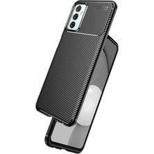 Eternal Trend  Samsung Galaxy M23 Kılıf Auto Focus Karbon Kapak - Siyah 95421