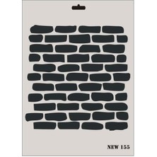 Rich New Seri N-155 Stencil 35X25 cm