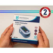 Özgürce Taşınabilir Parmak Tipi Oksimetre Kan Oksijen ve Nabız Ölçer, Kordonlu
