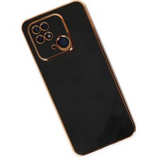 Eternal Trend  Xiaomi Redmi 10C Kılıf Volet Silikon - Siyah 95421