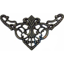 FRY Dekoratif Köşe Süsü, Köşelik - Büyük, 31X55MM, Antik, 100 Adet