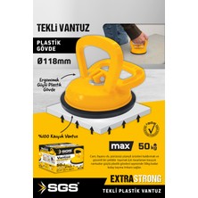 Özgürce 50 kg Kapasiteli Çok Amaçlı Vantuz, Güçlü ve Güvenilir Taşıma Yardımı