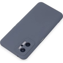 Eternal Trend  Realme 9i 4g Kılıf Nano Içi Kadife Silikon - Gri 95421