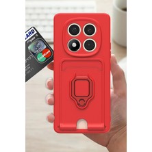 Eternal Trend  Xiaomi Redmi Note 14 Pro 4g Kılıf Zuma Kartvizitli Yüzüklü Silikon - Pembe 95421