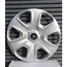 Yk Dacia Sandero / Stepway / Logan / Dokker Uyumlu 15 Inç Jant Kapağı 4'lü Takım Amblem Hediyeli